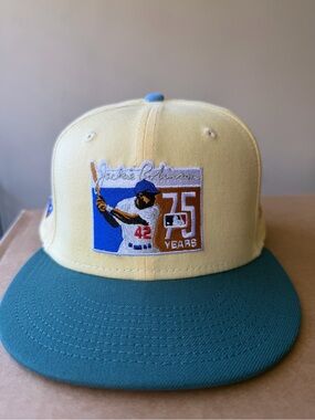 Jackie Robinson 75th anniversary fitted cap